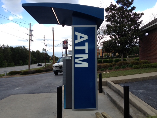 ATM Enclosure + Low Profile Canopy | The Fitts Company | Branch